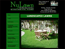 Tablet Screenshot of nylawn.com